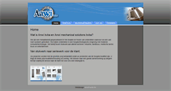 Desktop Screenshot of anwi.be